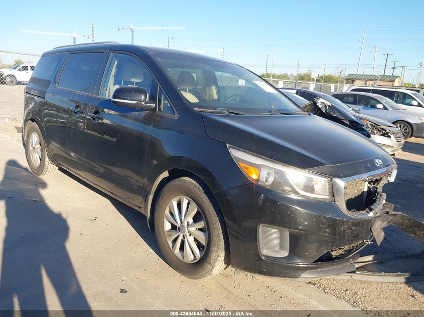 2016 KIA SEDONA LX - KNDMB5C14G6150598