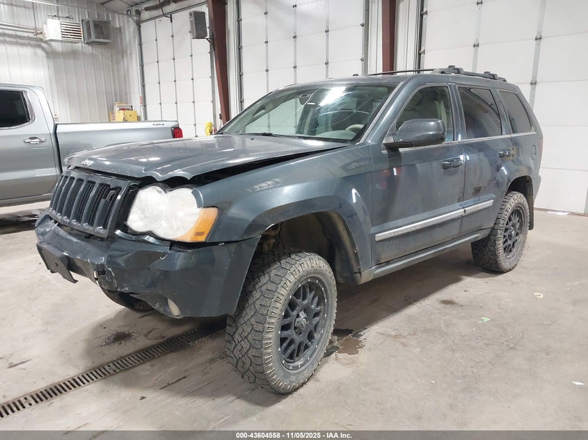 1J8HR58N78C186659 2008 JEEP GRAND CHEROKEE photo no. 2