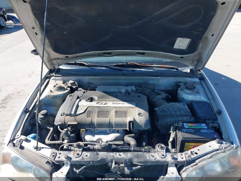 2005 Hyundai Elantra Gls/Gt VIN: KMHDN46D65U041412 Lot: 43604607