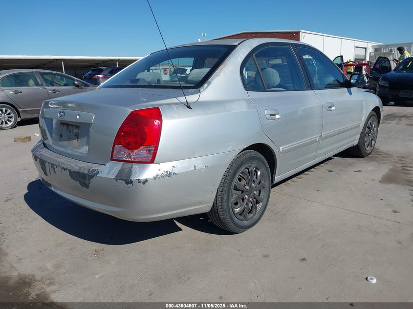 2005 Hyundai Elantra Gls/Gt VIN: KMHDN46D65U041412 Lot: 43604607