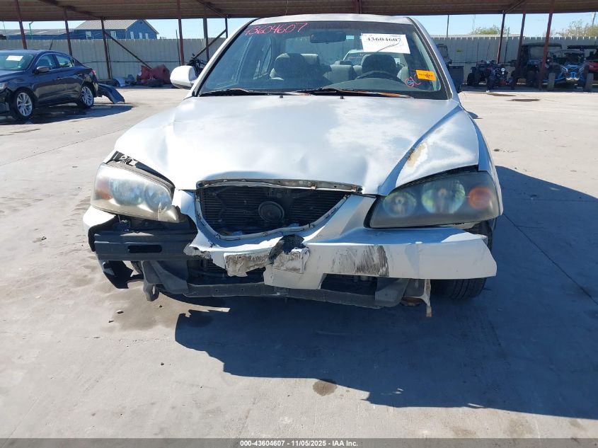 2005 Hyundai Elantra Gls/Gt VIN: KMHDN46D65U041412 Lot: 43604607