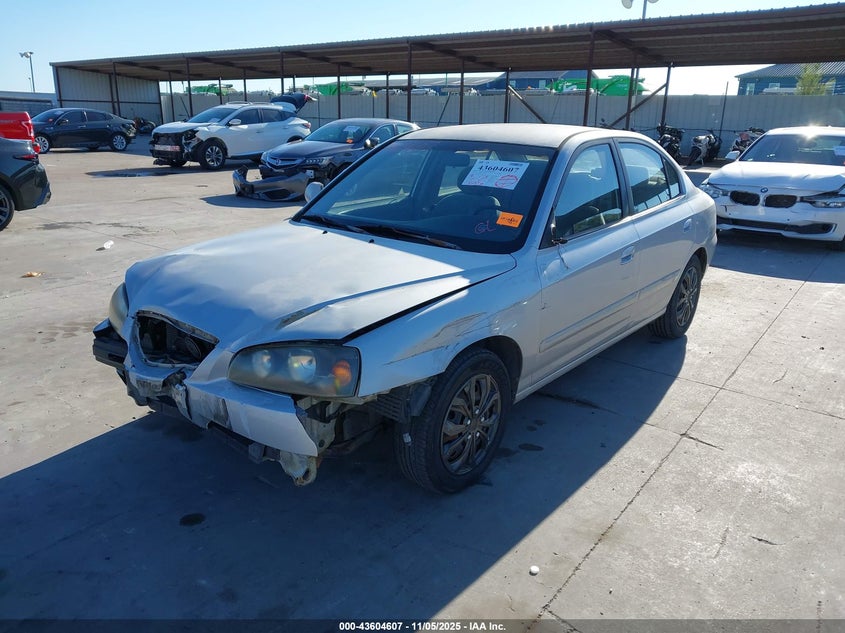 2005 Hyundai Elantra Gls/Gt VIN: KMHDN46D65U041412 Lot: 43604607