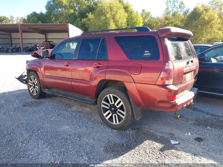JTEZU17R358032371 2005 TOYOTA 4RUNNER photo no. 3