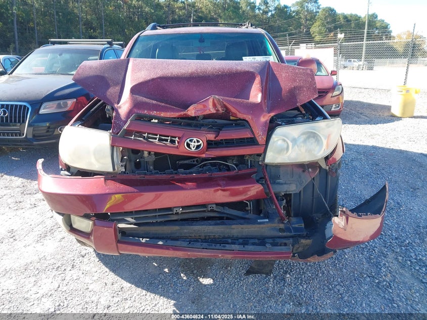 JTEZU17R358032371 2005 TOYOTA 4RUNNER photo no. 6