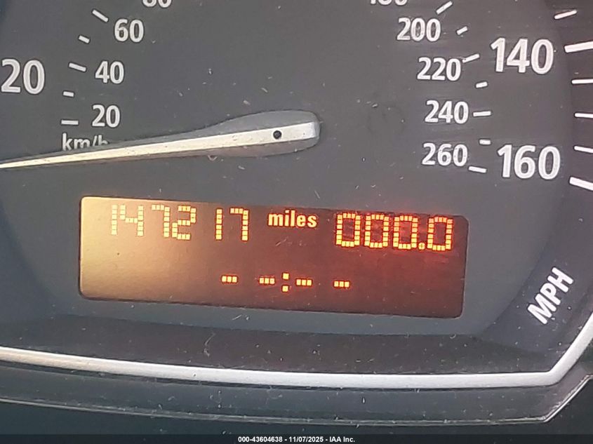 2007 BMW X3 3.0Si VIN: WBXPC93467WF12450 Lot: 43604638