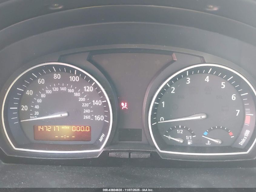 2007 BMW X3 3.0Si VIN: WBXPC93467WF12450 Lot: 43604638