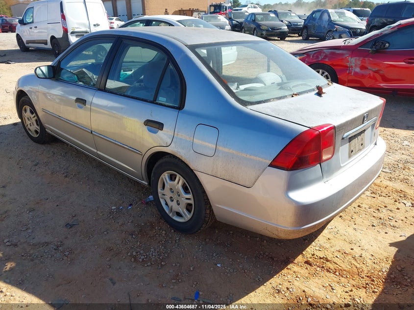 2HGES16511H529772 2001 HONDA CIVIC photo no. 3