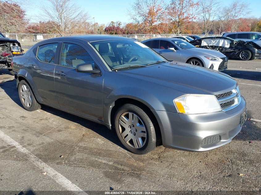 2013 DODGE AVENGER SE - 1C3CDZAB2DN753175