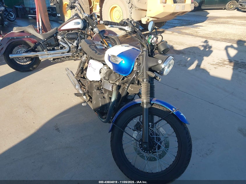 2015 TRIUMPH MOTORCYCLE BONNEVILLE T100 - SMT910K12FT673858