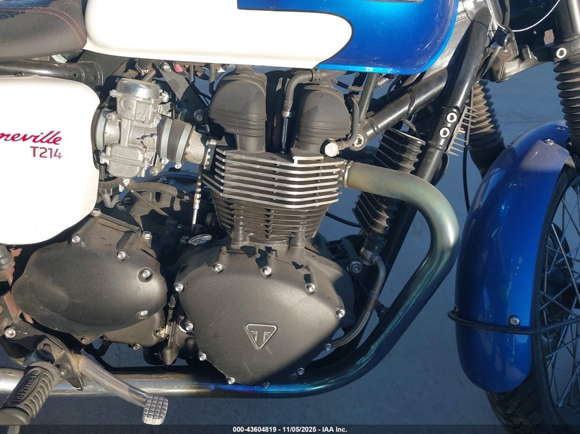 2015 TRIUMPH MOTORCYCLE BONNEVILLE T100 - SMT910K12FT673858