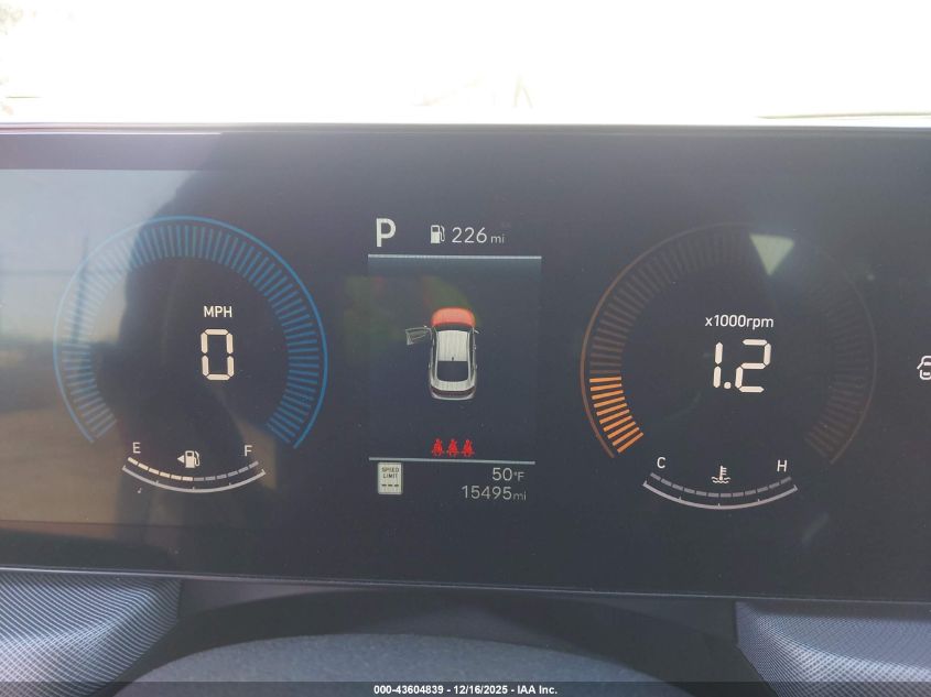 2025 Hyundai Sonata Sel VIN: KMHL64JA3SA463785 Lot: 43604839