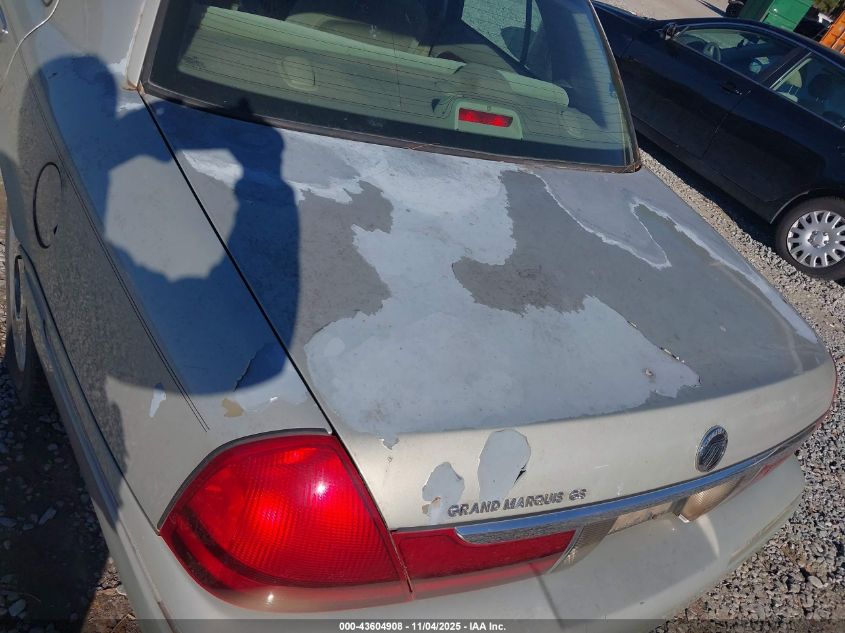 2003 Mercury Grand Marquis Gs VIN: 2MEFM74W83X694804 Lot: 43604908