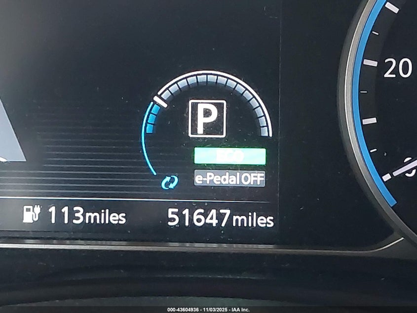 2018 NISSAN LEAF SL - 1N4AZ1CP9JC313594