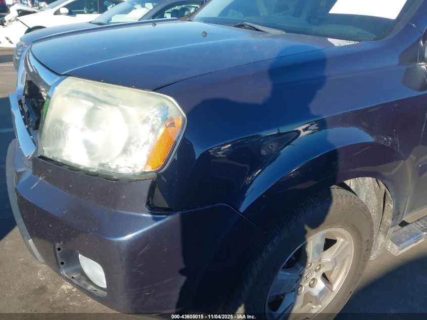 2009 Honda Pilot Ex-L VIN: 5FNYF48579B028613 Lot: 43605015