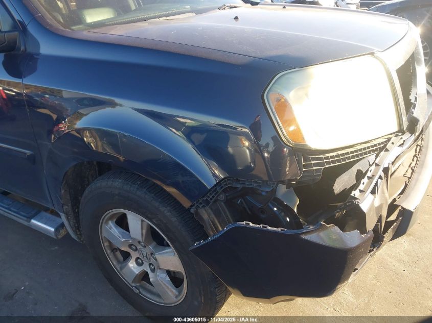 2009 Honda Pilot Ex-L VIN: 5FNYF48579B028613 Lot: 43605015