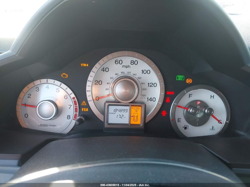 2009 Honda Pilot Ex-L VIN: 5FNYF48579B028613 Lot: 43605015