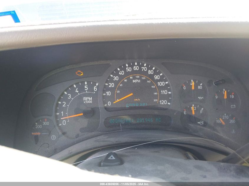 2003 GMC Sierra 1500 Slt VIN: 2GTEC19TX31248183 Lot: 43605056