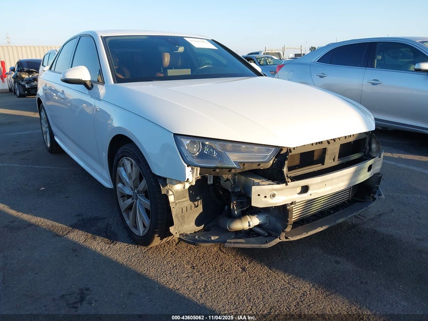2018 AUDI A4 2.0T TECH ULTRA PREMIUM/2.0T ULTRA PREMIUM - WAUKMAF48JN015845