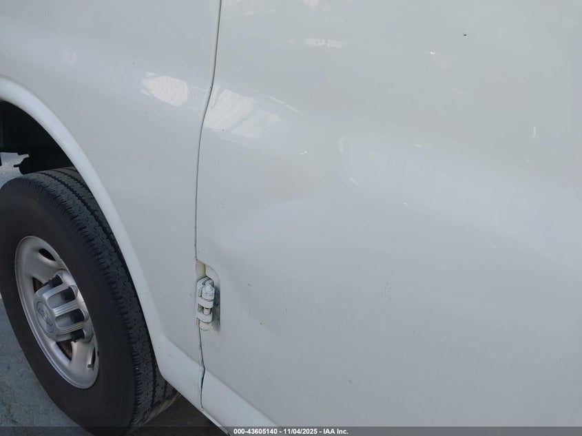 2016 CHEVROLET EXPRESS 2500 WORK VAN 1GCWGAFF9G1140494