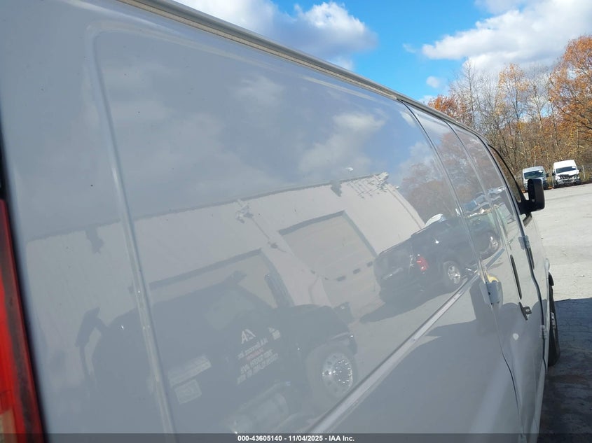 2016 CHEVROLET EXPRESS 2500 WORK VAN 1GCWGAFF9G1140494