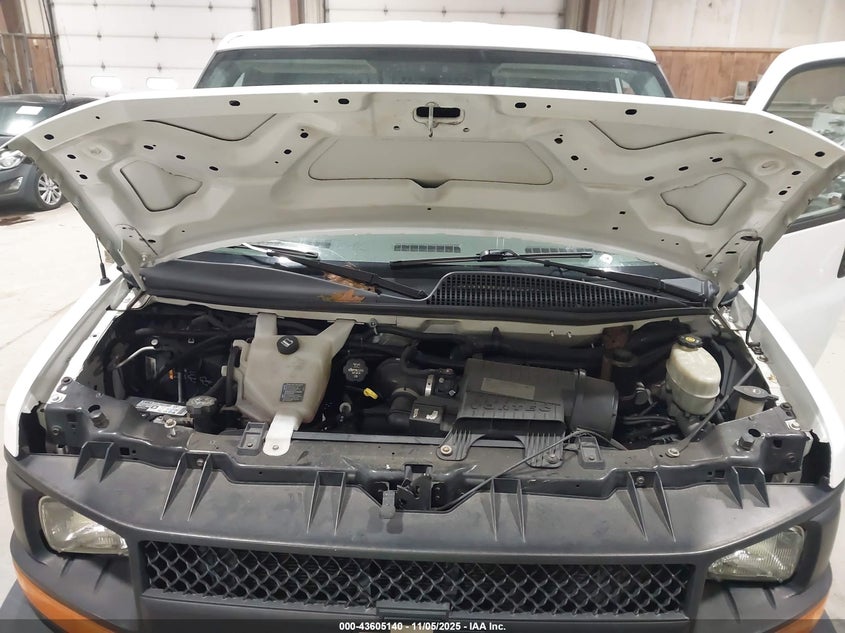 2016 CHEVROLET EXPRESS 2500 WORK VAN 1GCWGAFF9G1140494