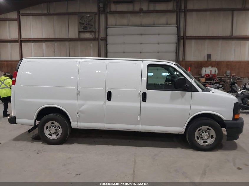 2016 CHEVROLET EXPRESS 2500 WORK VAN 1GCWGAFF9G1140494