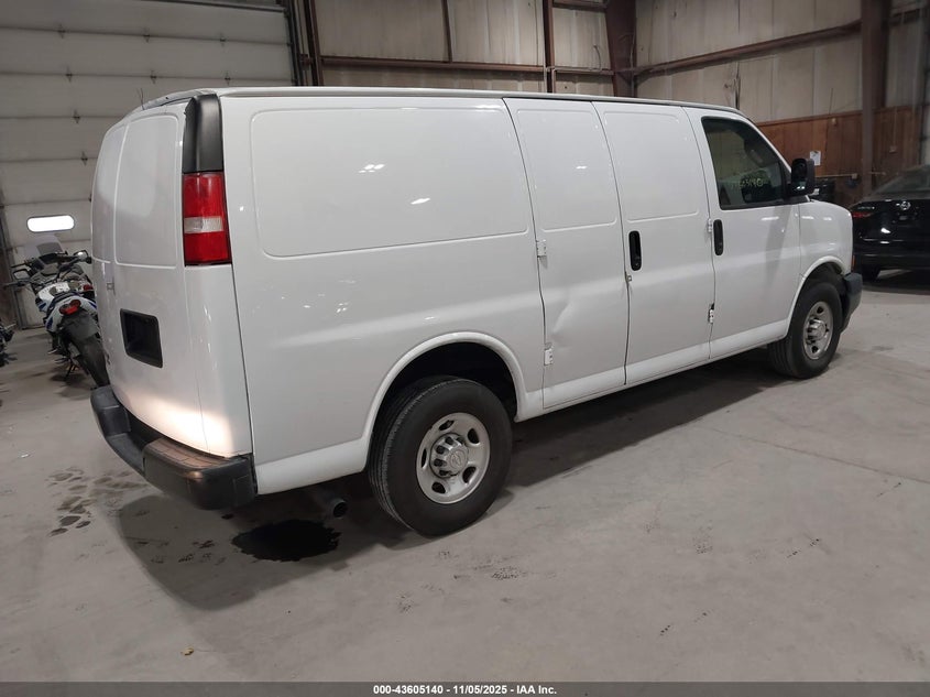 2016 CHEVROLET EXPRESS 2500 WORK VAN 1GCWGAFF9G1140494
