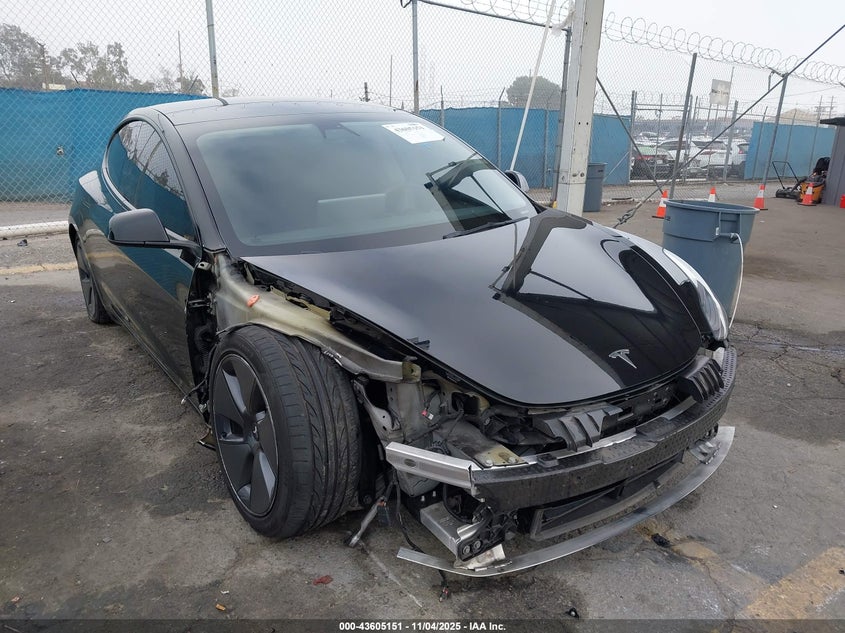 2022 TESLA MODEL 3 LONG RANGE DUAL MOTOR ALL-WHEEL DRIVE - 5YJ3E1EB6NF130632