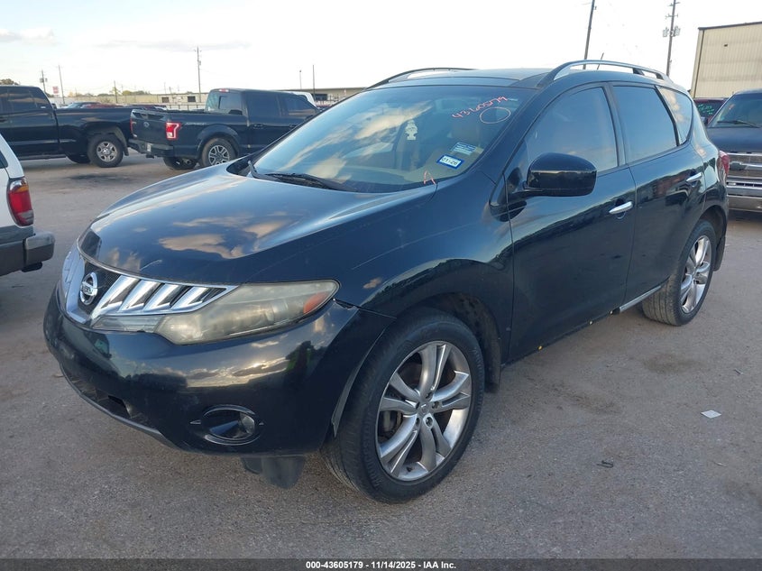 JN8AZ1MU9AW000983 2010 NISSAN MURANO photo no. 2