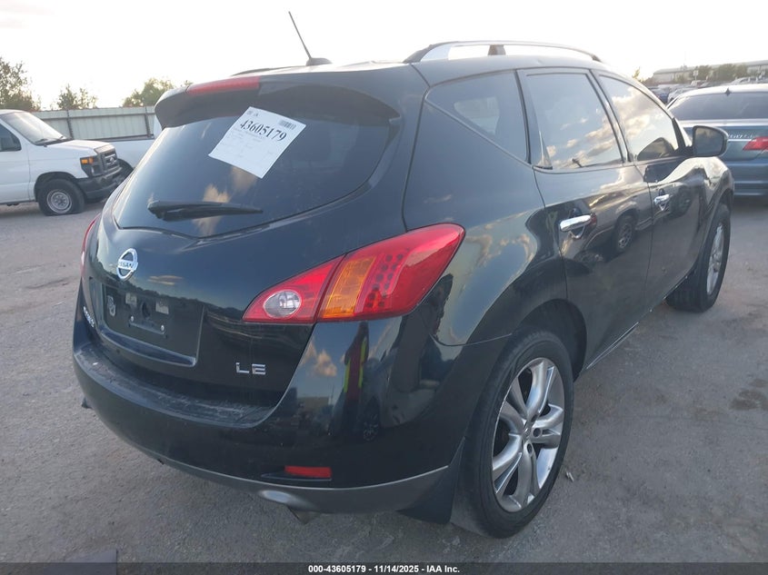 JN8AZ1MU9AW000983 2010 NISSAN MURANO photo no. 4