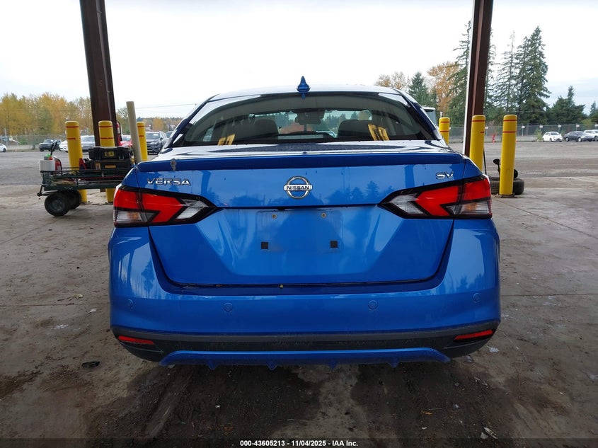 2022 Nissan Versa 1.6 Sv Xtronic Cvt VIN: 3N1CN8EV7NL866390 Lot: 43605213