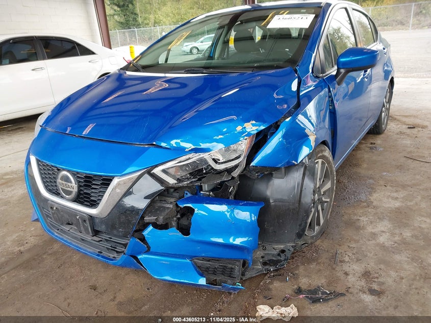 2022 Nissan Versa 1.6 Sv Xtronic Cvt VIN: 3N1CN8EV7NL866390 Lot: 43605213