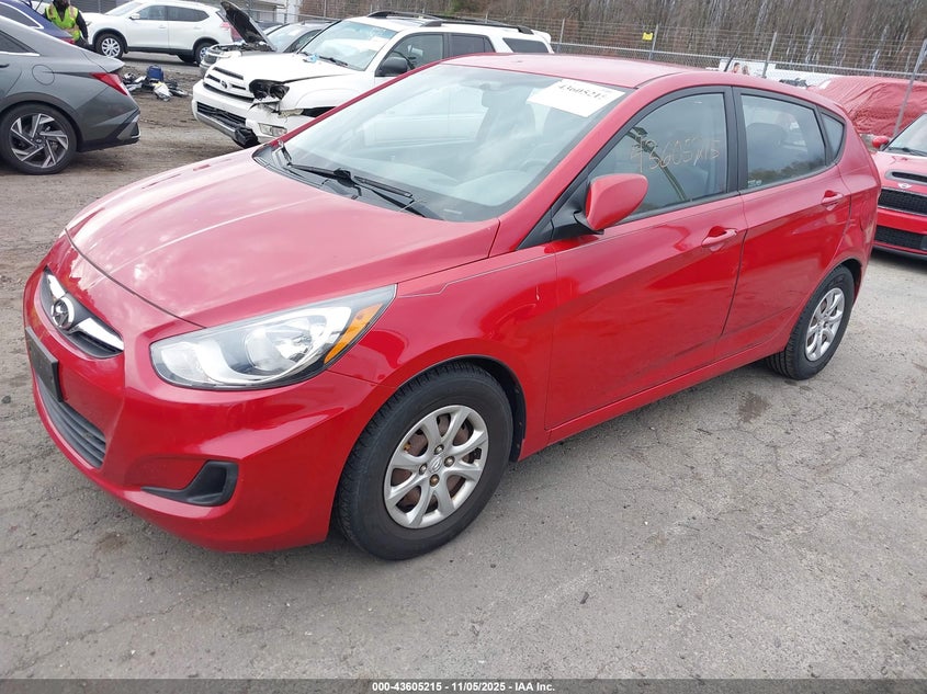 2013 HYUNDAI ACCENT GS - KMHCT5AE1DU061105