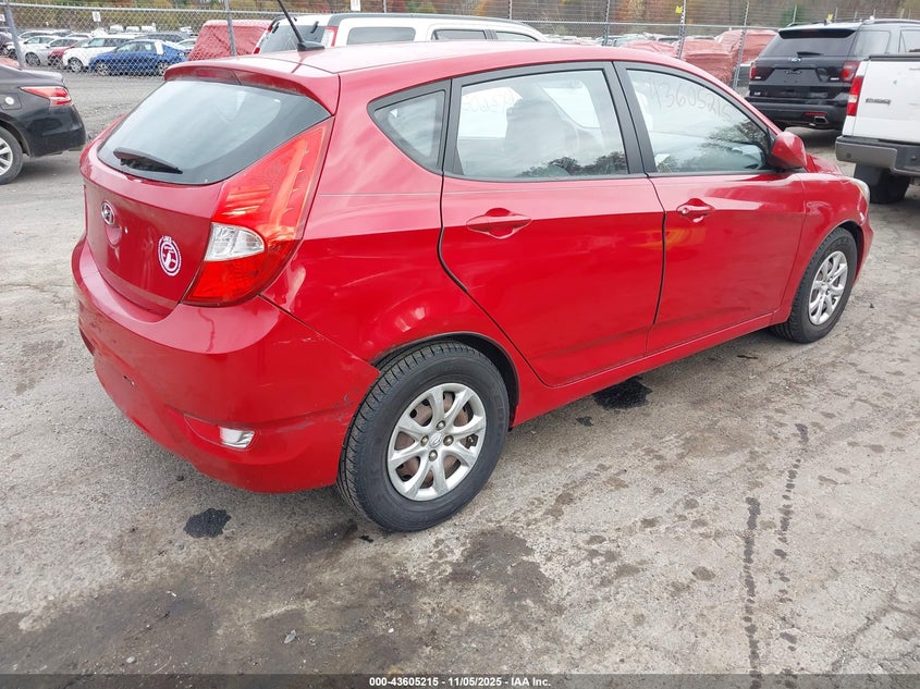 2013 HYUNDAI ACCENT GS - KMHCT5AE1DU061105