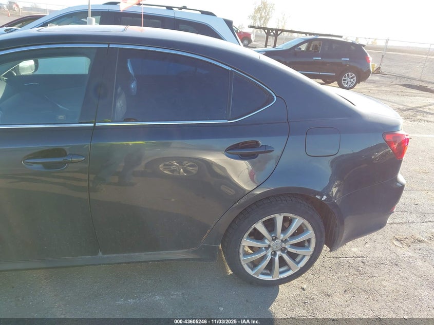 2006 Lexus Is 250 VIN: JTHCK262265002855 Lot: 43605246