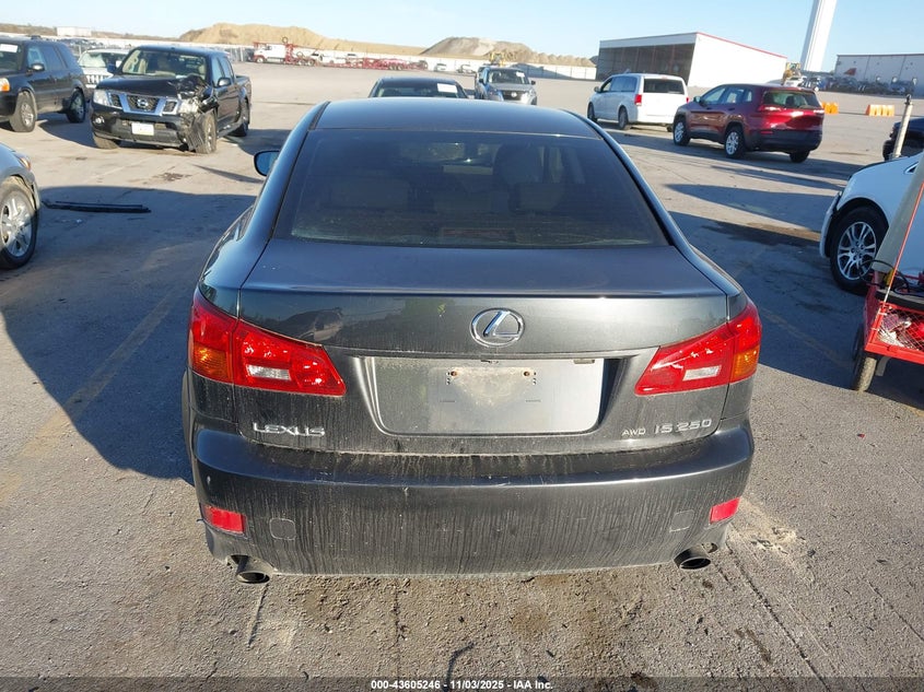 2006 Lexus Is 250 VIN: JTHCK262265002855 Lot: 43605246