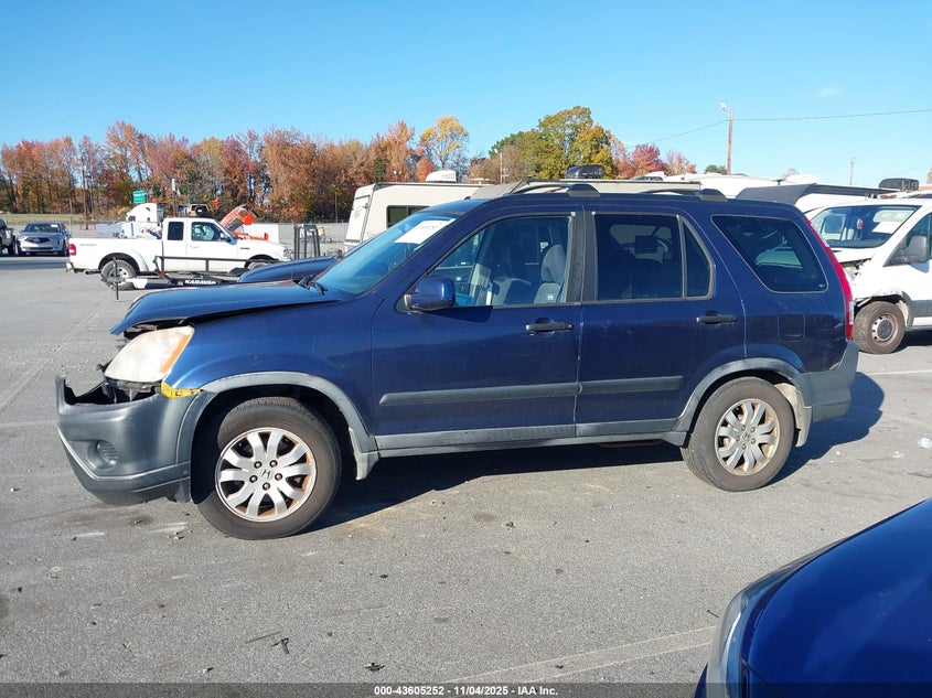 2005 Honda Cr-V Ex VIN: JHLRD78845C000851 Lot: 43605252