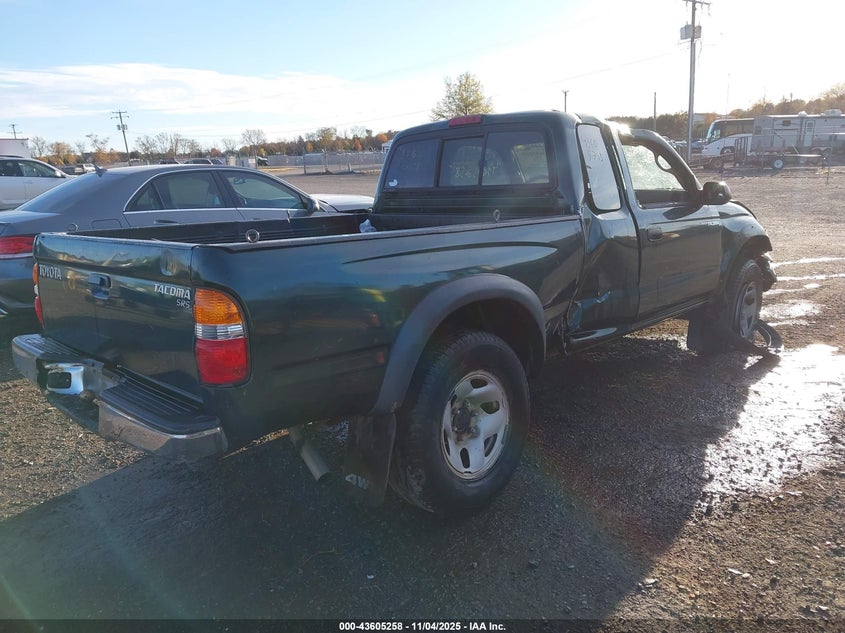 5TEWM72N74Z370822 2004 TOYOTA TACOMA photo no. 4