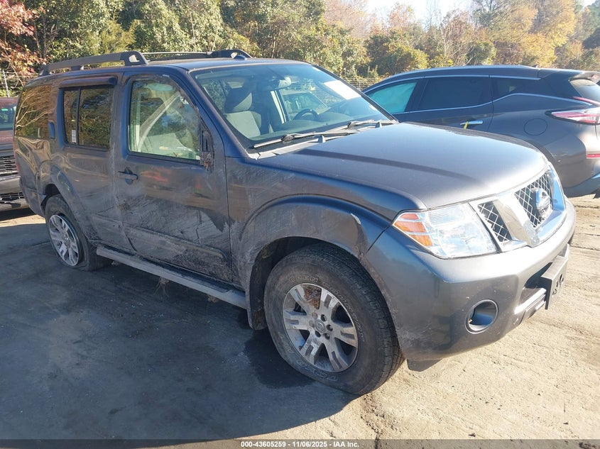 2010 Nissan Pathfinder Le/S Fe+/Se VIN: 5N1AR1NN1AD622292 Lot: 43605259