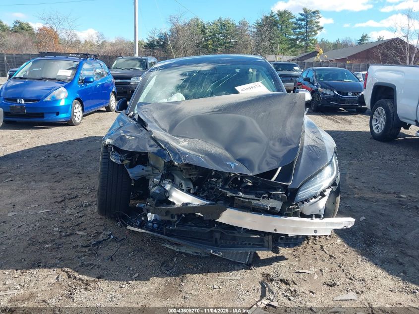 2025 Tesla Model 3 Long Range Rear-Wheel Drive/Standard VIN: 5YJ3E1EA0SF991193 Lot: 43605270