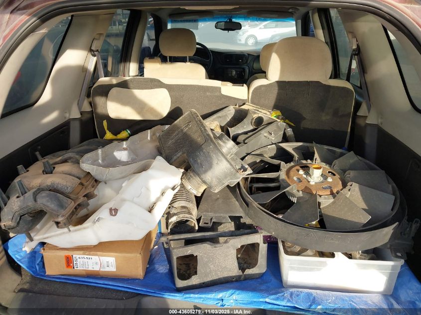 2005 Chevrolet Trailblazer Ls VIN: 1GNDS13S052252333 Lot: 43605279