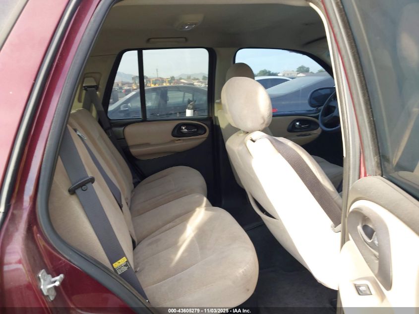 2005 Chevrolet Trailblazer Ls VIN: 1GNDS13S052252333 Lot: 43605279