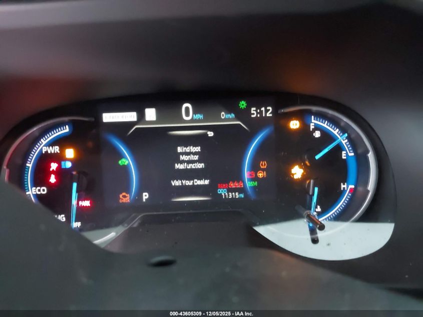 2024 Toyota Rav4 Hybrid Xle VIN: 2T3RWRFV1RW251776 Lot: 43605309