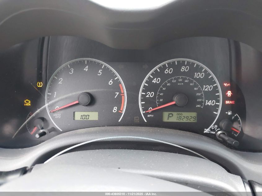 2009 Toyota Corolla Le VIN: 1NXBU40E79Z122307 Lot: 43605318