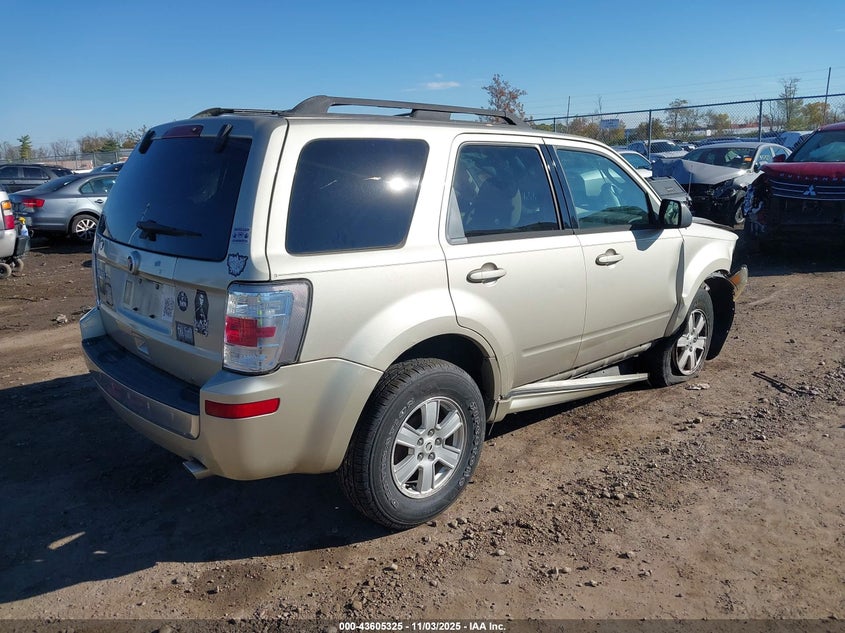 4M2CN8B77AKJ29019 2010 MERCURY MARINER photo no. 4