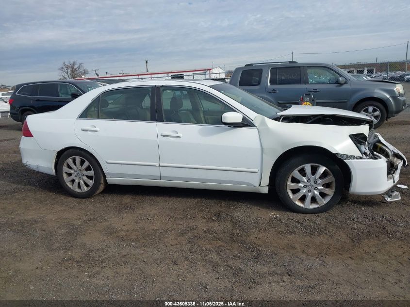 2007 Honda Accord 3.0 Ex VIN: 1HGCM66537A018067 Lot: 43605338
