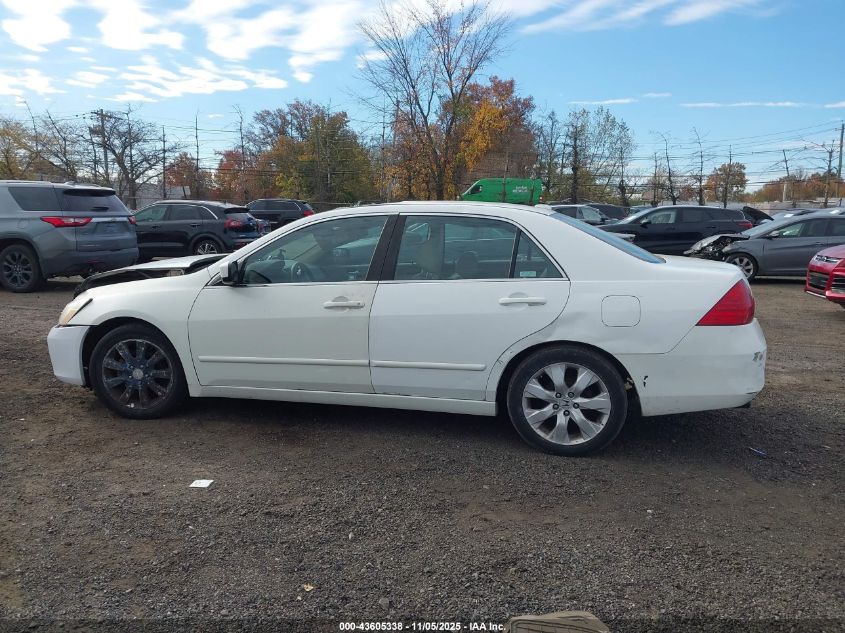 2007 Honda Accord 3.0 Ex VIN: 1HGCM66537A018067 Lot: 43605338