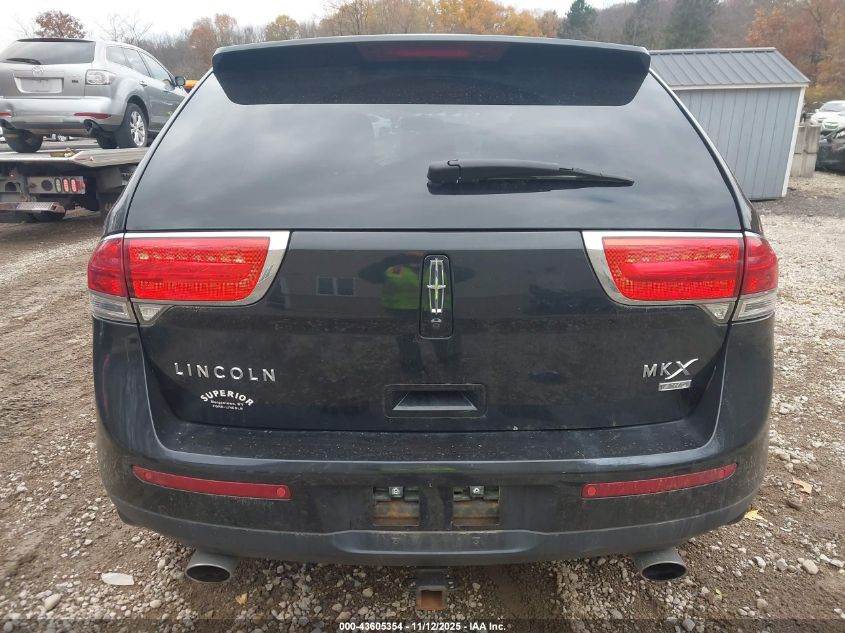 2011 Lincoln Mkx VIN: 2LMDJ8JK1BBJ01272 Lot: 43605354