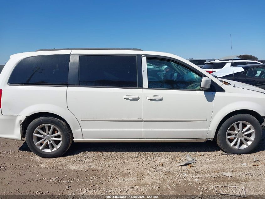 2013 Dodge Grand Caravan Sxt VIN: 2C4RDGCGXDR680613 Lot: 43605385