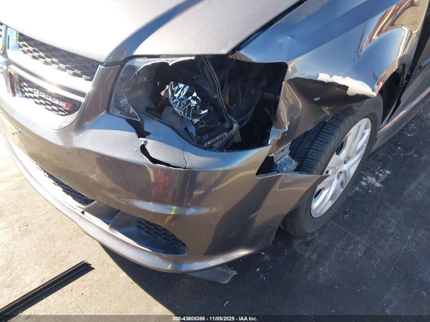 2015 Dodge Grand Caravan Se VIN: 2C4RDGBG0FR685968 Lot: 43605386